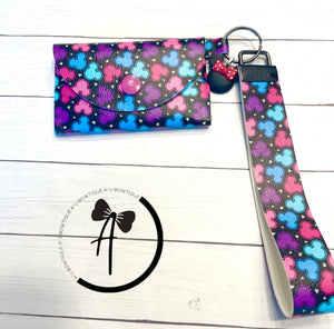 Mouse Card Wallet with Charm