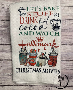Christmas Movies Tea Towels