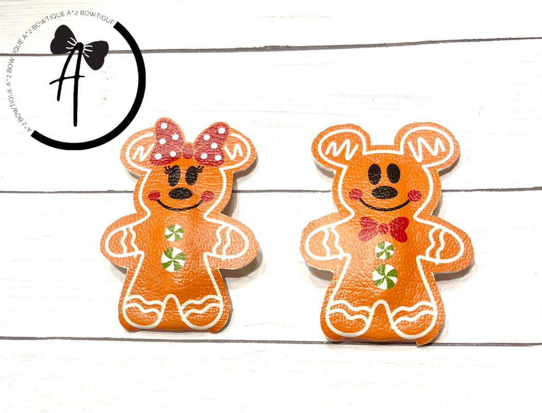 Gingerbread Snap Clips